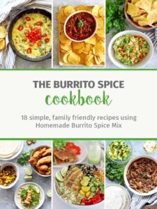 E-book cover for Burrito Spice E-cookbook